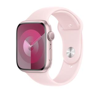 Apple Watch Series 9, 45mm Pink AC, Light Pink SB M/L