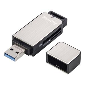 Hama USB 3.0 Multi Card Reader SD/microSD Alu black/silver 2