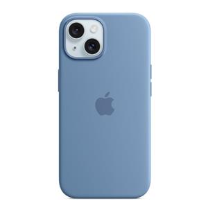 Apple iPhone 15 Plus Silicone Case with MagSafe - Winter Blue