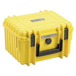 B&W GoPro Case Type 2000 Y yellow with GoPro 9/10 Inlay 5