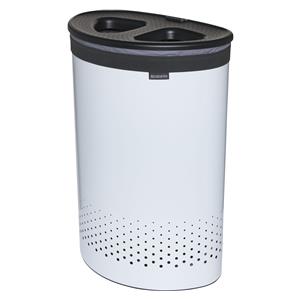 Brabantia Laundry Bin, 55 L dark grey / white 2