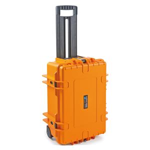 B&W Outdoor Case 6700 with pre-cut foam (SI) orange 3