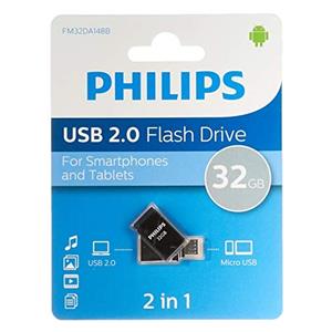 Philips FM32DA148B OTG + USB 2.0 2-in-1/ 32GB