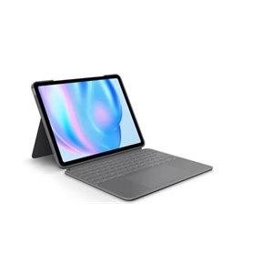LOGITECH Combo Touch, tipkovnica za Apple iPad Air 13", siva