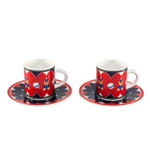 Bialetti Set 2 Tassen inkl. Untertassen Joyful Memories