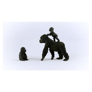 Schleich Wild Life         42601 Flachland Gorilla Familie 6