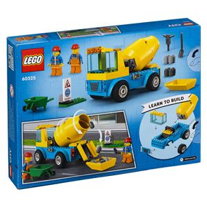 LEGO City 60325 Betonmischer (4+) 2