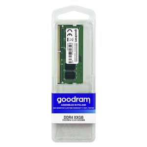 GOODRAM DDR4 3200 MT/s      16GB SODIMM 260pin CL22 SR 3