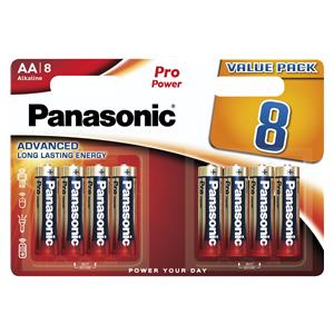 12x8 Panasonic Pro Power LR 6 Mignon AA 2