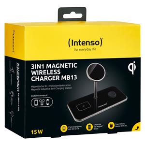 Intenso 3in1 Magnetic Wireless Charger MB13 black 5