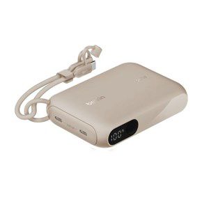 Belkin Powerbank s zaslonom 20W 10.000mAh USB-C  BPB027hqSD sand