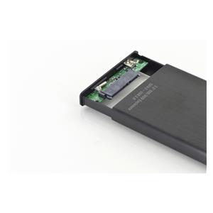 DIGITUS 25 SDD/HDD Housing SATA I-II - USB 2.0 4