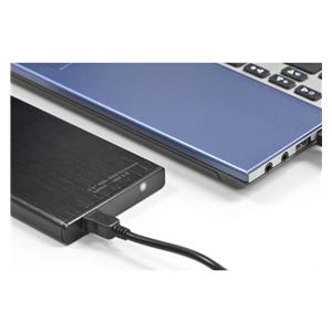 DIGITUS 25 SDD/HDD Housing SATA I-II - USB 2.0 6
