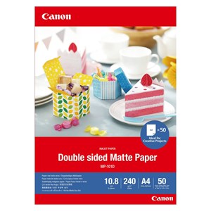 Canon MP-101 D A 4, 50 Sheets Double sided Matte Paper, 240 g