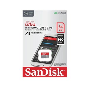 SANDISK MicroSDXC UHS-I 140MB/s 64GB memorijska kartica