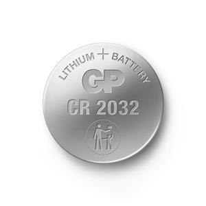 1x10 GP CR 2032 Lithium 3V 20 pcs.             0602032C10 3