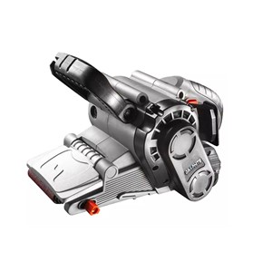 800W Graphite belt sander with 75 x 457 mm endless belt and carrying case
