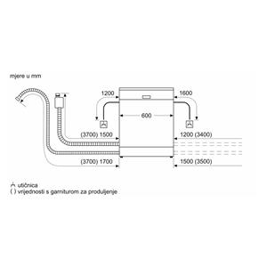 Bosch SMI4HAS48E Ugradbena perilica posuđa • ISPORUKA ODMAH 6