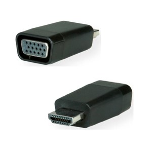 Adapter HDMI - VGA M/F  aktivni