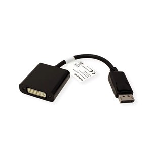Roline VALUE adapter/kabel DisplayPort - DVI, M/F, 0.15m