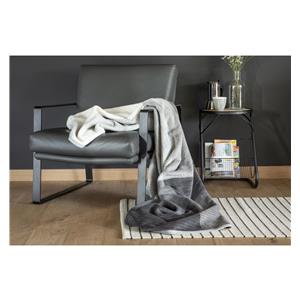 Ibena Jacquard blanket Granada anthracite/grey 150x200cm 2