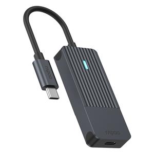 Rapoo USB-C Hub grey USB-C to  USB-C 2