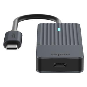Rapoo USB-C Hub grey USB-C to  USB-C 5