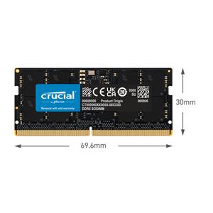 Crucial 32GB Kit DDR5-5200 (2x16GB) SODIMM CL42 (16Gbit) 4