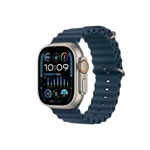 Apple Watch Ultra 2 Cellular 49 mm Titanium Case, Blue Ocean Band