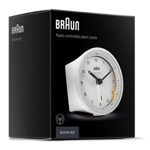 Braun BC 07 W-DCF Radio alarm clock white 6