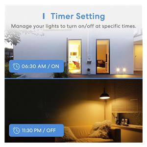 Meross Smart Wi-Fi LED Bulb with Dimmer 6