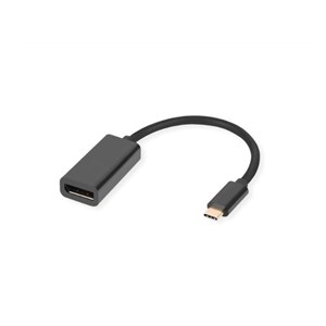 STANDARD USB-C - DisplayPort (M/F) adapter, v1.2, 4K/60Hz, 0.2m S3215