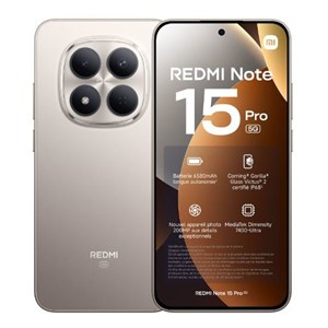Xiaomi Redmi Note 15 Pro 5G Dual Sim 8GB 256GB Titan Gray + Poklon Gratis Xiaomi Redmi Buds 6 Play bežične slušalice