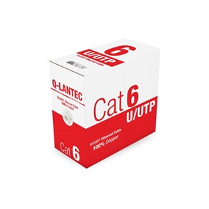 A-LAN KIU6PVC305Q networking cable 305 m Cat6 U /UTP (UTP) Grey