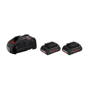 Bosch 2x ProCORE18V 4Ah + GAL 1880 CV poč. set