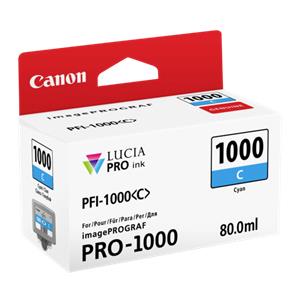 Canon PFI-1000 C cyan 2