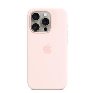 Apple iPhone 15 Pro Max Silicone Case with MagSafe - Light Pink