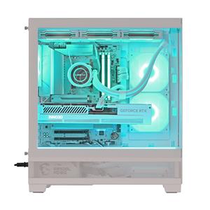 Actina 5901443383710 PC AMD Ryzen™ 7 7800X3D 32 GB DDR5-SDRAM 1 TB SSD NVIDIA GeForce RTX 4090 Midi Tower White 4