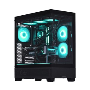 Actina 5901443442134 PC AMD Ryzen™ 9 9950X3D 192 GB DDR5-SDRAM 4 TB SSD NVIDIA GeForce RTX 5090 Windows 11 Pro Midi Tower Black