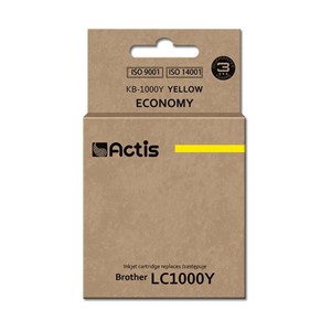 Actis KB-1000Y Ink (replacement for Brother LC1000Y /LC970Y; Standard; 36 ml; yellow)