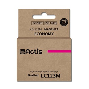 Actis KB-123M Ink (replacement for Brother LC123M /LC121M; Standard; 10 ml; magenta)