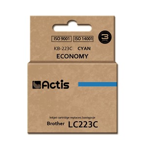 Actis KB-223C ink (replacement for Brother LC223C; Standard; 10 ml; cyan)