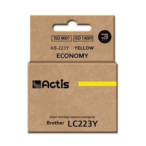 Actis KB-223Y ink (replacement for Brother LC223Y; Standard; 10 ml; yellow)