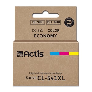 Actis KC-541 ink for Canon printer (replacement CL-541XL) Supreme, 18 ml, blue, yellow, magenta.