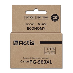 Actis KC-560 Ink (replacement for Canon PG-560XL; Supreme; 22 ml; black). Prints 50% more than OEM.