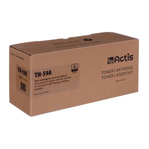 Actis TH-59A Toner (replacement for HP CF259A; Supreme; 3000 pages; black) with a toner level monitoring chip. We recommend disabling printer software updates.