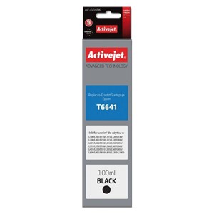 Activejet black ink Epson T6641, 100ml