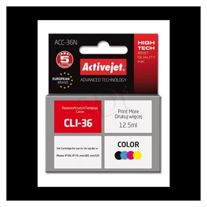 ActiveJet color ink Canon CLI-36