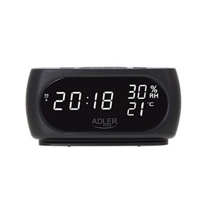 Adler AD 1186 alarm clock Digital alarm clock Black