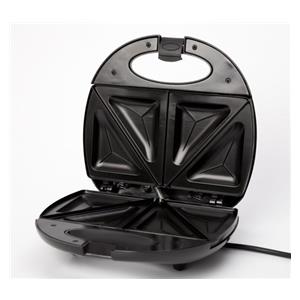 Adler AD 3015 sandwich maker 750 W Black, Silver 3